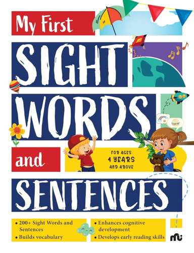 My First Sight Words and Sentences by Moonstone, Rupa Publications, 9789361567667
