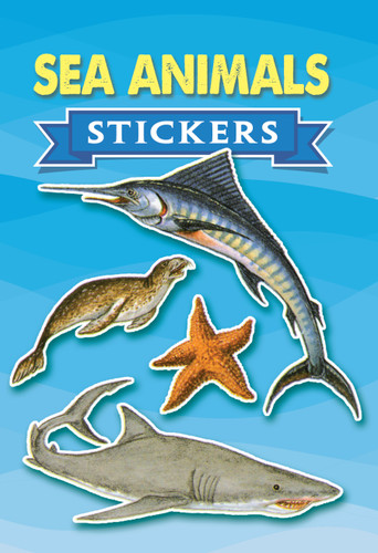 Sea Animals Stickers (Miniature Edition) by Steven James Petruccio, 9780486283999