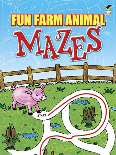 Fun Farm Animal Mazes by Fran Newman-D'Amico, 9780486451848 Fun Farm Animal Mazes by Fran Newman-D'Amico, 9780486451848