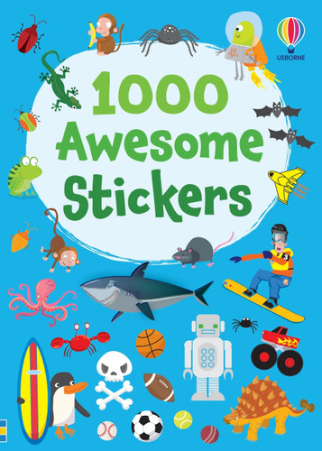 1000 Awesome Stickers by Fiona Watt, Paul Nicholls, Stella Baggott, 9781836054474