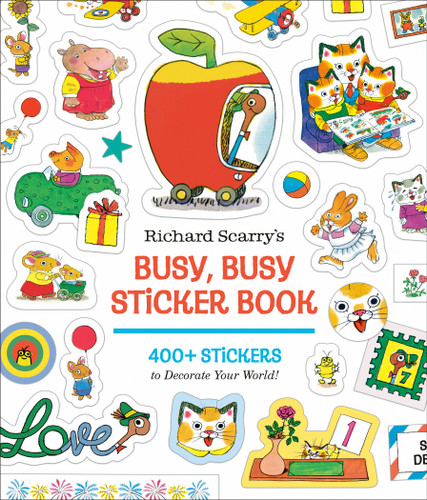 Richard Scarry's Busy, Busy Sticker Book by Richard Scarry, 9798217034246