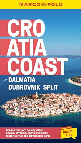 Croatia Coast Marco Polo Pocket Guide (including Dalmatia, Dubrovnik and Split) by Marco Polo, 9781914515422