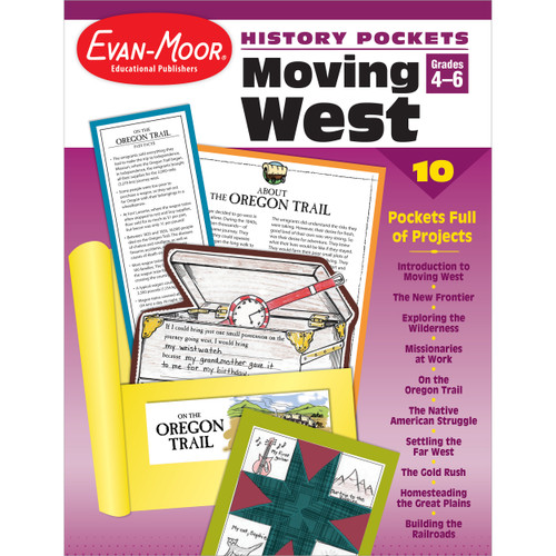 Moving West Gr 4-6+ by Evan-Moor Educational Publishers, 9781557999023