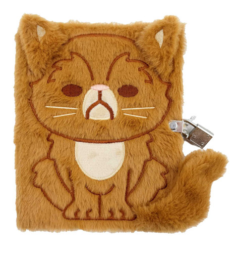Harry Potter: Crookshanks Plush Lock & Key Diary by Insight Editions, 9798337403984