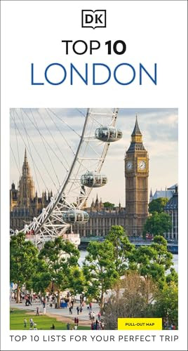 DK Top 10 London (Top 10 lists for your perfect trip, plus an all-weather folded map) by DK Travel, 9780241813157