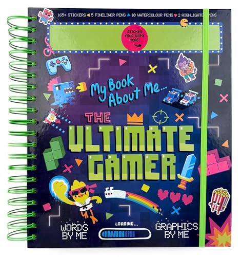 Personalized Arts & Crafts: My Book About Me...The Ultimate Gamer by Joe Barnes, Lucia Alcaide Gomez and Steve James, 9781837160242
