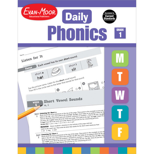Daily Phonics Grade 1 Te by Evan-Moor Educational Publishers, 9781609634414
