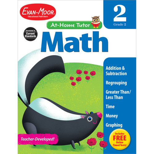 At Home Tutor Math, Grade 2 by Evan-Moor Educational Publishers, 9781613689820