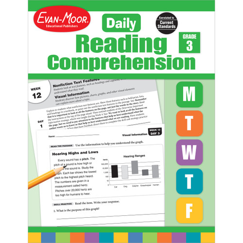 Daily Reading Comprehension, Grade 3 Te by Evan-Moor Educational Publishers, 9781629384764