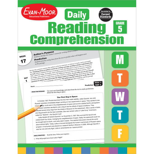 Daily Reading Comprehension, Grade 5 Te by Evan-Moor Educational Publishers, 9781629384788