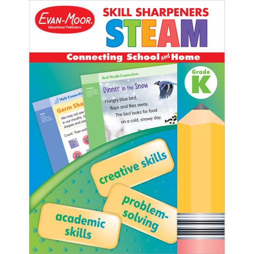 Skill Sharpeners: Steam, Grade K by Evan-Moor Educational Publishers, 9781645140795