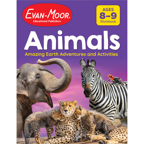 Animals: Amazing Earth Adventures And Activities, Ages 8-9 by Evan-Moor Educational Publishers, 9781645144052