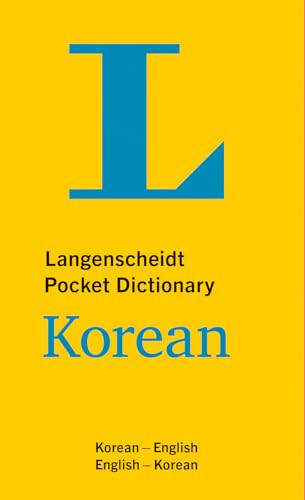 Langenscheidt Pocket Dictionary Korean (Korean-English/English-Korean) (Miniature Edition) by Langenscheidt Editorial Team, 9783125144590