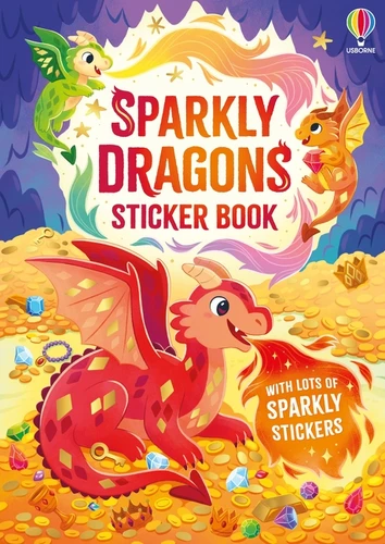 Sparkly Dragons Sticker Book by Alice Beecham, Michelle Simpson, 9781836054702