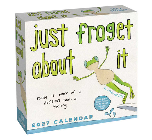 Just Froget About It 2027 Day-to-Day Calendar by Sarah Nilson, 9798881606312