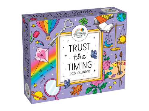 Positively Present 2027 Day-to-Day Calendar (Trust the Timing) by Dani DiPirro, 9798881606749