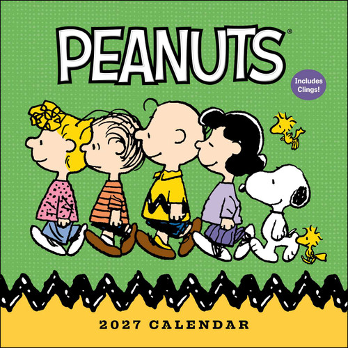 PEANUTS® 2027 Wall Calendar with Clings by Peanuts Worldwide LLC, Charles M. Schulz, 9798881606800