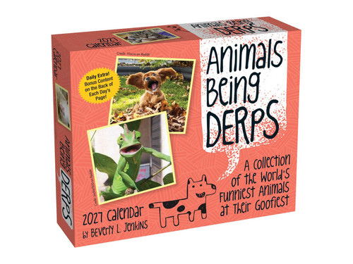 Animals Being Derps 2027 Day-to-Day Calendar by Beverly L. Jenkins, 9798881607777