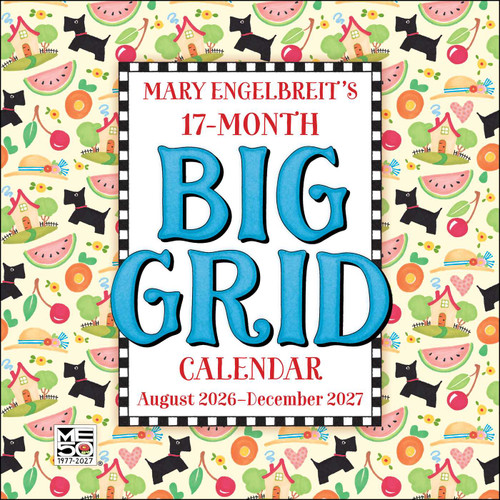 Mary Engelbreit's 2026-2027 17-Month Big Grid Wall Planner Calendar by Mary Engelbreit, 9798881610616