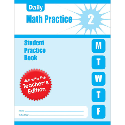 Daily Math Practice, Grade 2 Sb by Evan-Moor Educational Publishers, 9781609632595