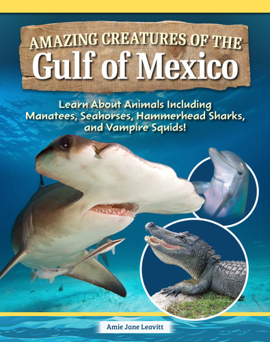 Amazing Creatures of the Gulf of Mexico (Learn About Animals Including Manatees, Seahorses, Hammerhead Sharks, and Vampire Squids!) by Amie Jane Leavitt, 9798890941695