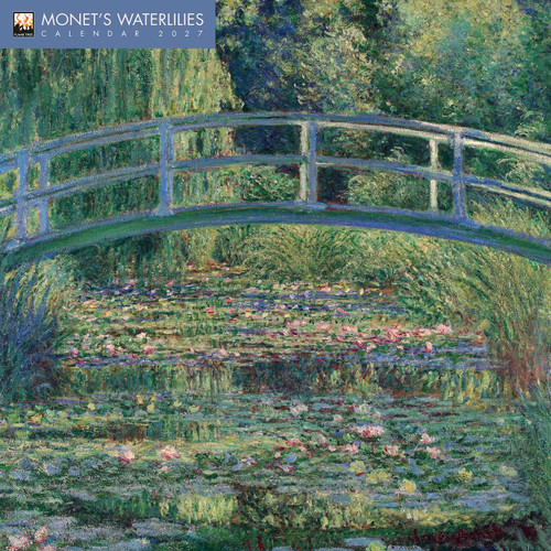 Monet's Waterlilies Wall Calendar 2027 (Art Calendar) by Flame Tree Studio, 9781806940349