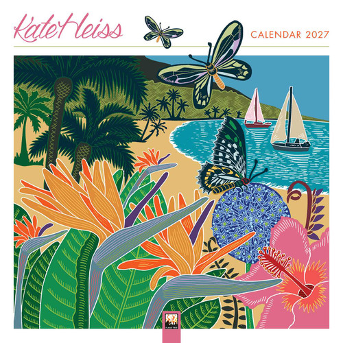 Kate Heiss Wall Calendar 2027 (Art Calendar) by Flame Tree Studio, 9781806940622