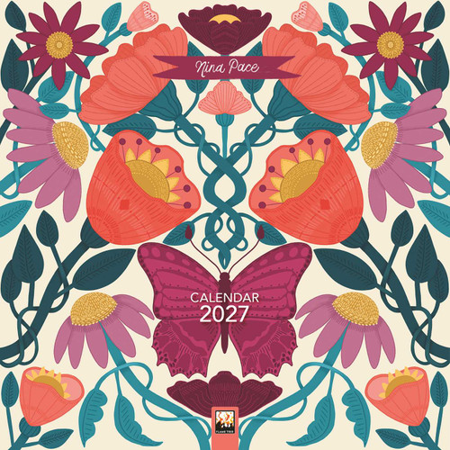 Nina Pace Mini Wall calendar 2027 (Art Calendar) by Flame Tree Studio, 9781806941216