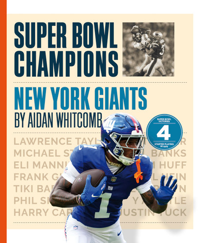 New York Giants by Aidan Whitcomb, 9798896801733