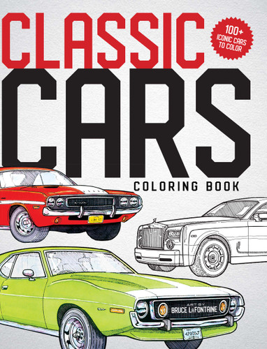 Classic Cars Coloring Book by Bruce LaFontaine, 9780486460673