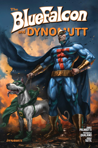 Blue Falcon & Dynamutt - 9781524129149 by Jimmy Palmiotti, Amanda Conner, Juan Samu, Amanda Conner
