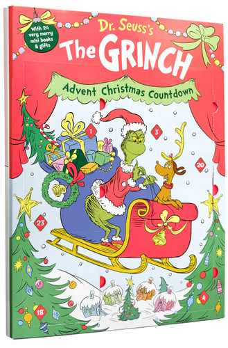 Dr. Seuss's The Grinch Advent Christmas Countdown (With 24 very merry mini books & gifts) by Random House, 9798217235773