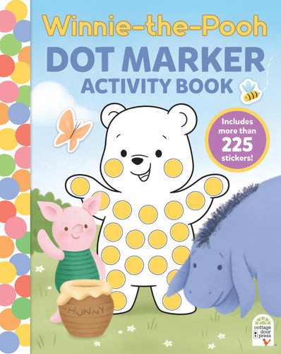 Winnie-the-Pooh Dot Marker Activity Book by Daniela Massironi, Cottage Door Press, 9798890195432