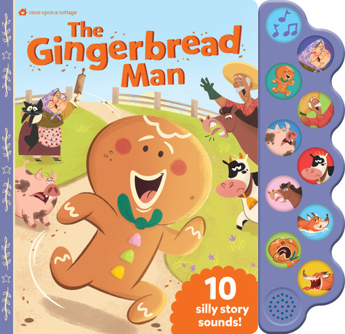 The Gingerbread Man by Rita Ribeiro Lopes, Cottage Door Press, 9798890195098