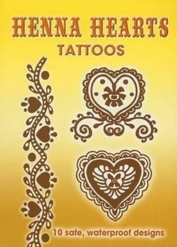 Henna Hearts Tattoos (Miniature Edition) by Anna Pomaska, 9780486449418