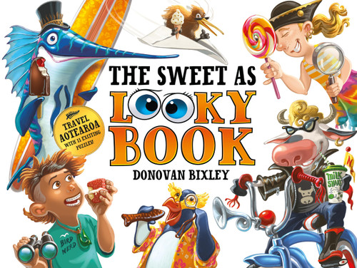 The Sweet As Aotearoa Looky Book by Donovan Bixley, 9781869715724