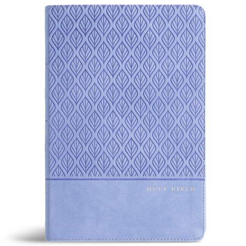 CSB Giant Print Reference Bible, Optimal Type, Digital Study Edition, Lavender LeatherTouch by CSB Bibles by Holman, 9798384552932