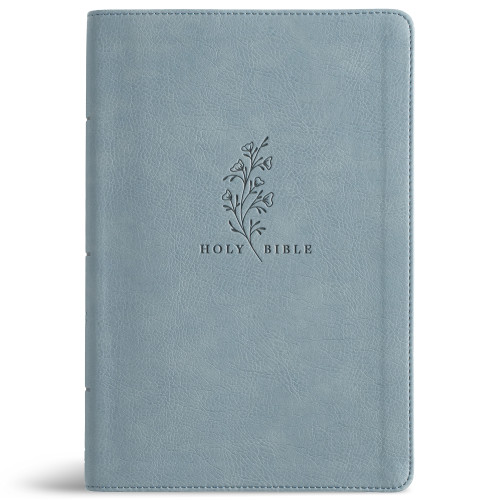 CSB Giant Print Reference Bible, Optimal Type, Digital Study Edition, Weathered Blue LeatherTouch, Indexed by CSB Bibles by Holman, 9798384552963