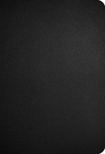 CSB Large Print Compact Reference Bible, Optimal Type, Digital Study Edition, Black Genuine Leather by CSB Bibles by Holman, 9798384552970