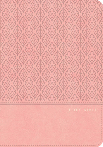 CSB Personal Size Giant Print Bible, Optimal Type, Digital Study Edition, Pink LeatherTouch by CSB Bibles by Holman, 9798384553052