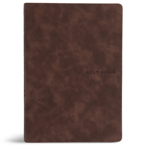 NASB Super Giant Print Reference Bible, Value Edition, Brown LeatherTouch by Holman Bible Publishers, 9798384553168