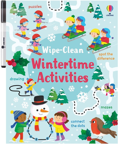 Wipe-Clean Wintertime Activities by Kirsteen Robson, Manuela Berti, 9781836054863