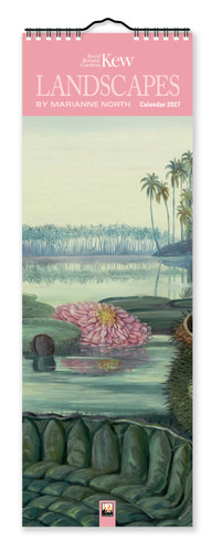 Kew Gardens: Landscapes by Marianne North Slim Calendar 2027 (Art Calendar) by Flame Tree Studio, 9781806941544