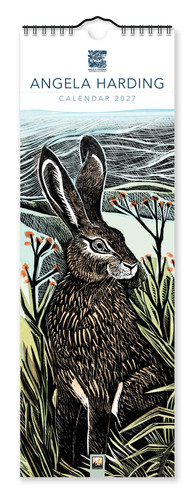 Angela Harding Slim Calendar 2027 (Art Calendar) by Flame Tree Studio, 9781806941551