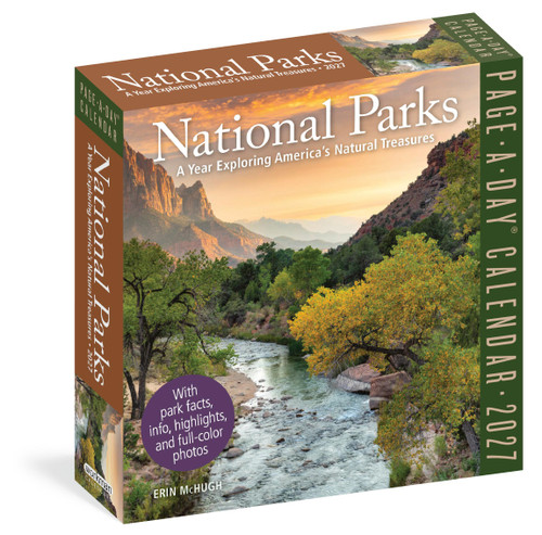 National Parks Page-A-Day® Calendar 2027 (A Year Exploring America's Natural Treasures) by Workman Calendars, 9781523534548