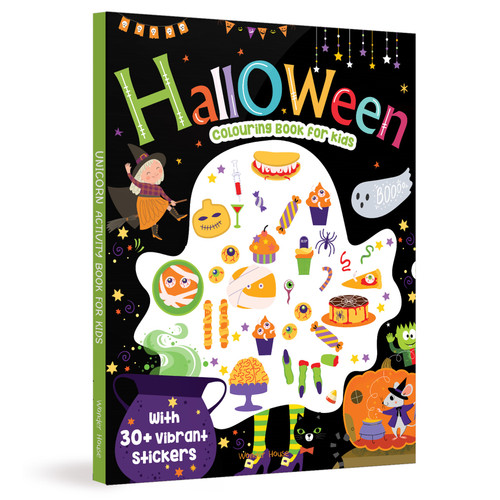 Halloween Coloring Book For Kids by Wonder House Books, 9789362141460