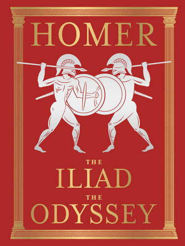 The Iliad and The Odyssey (Luxury Edition) by Homer, 9789370892965