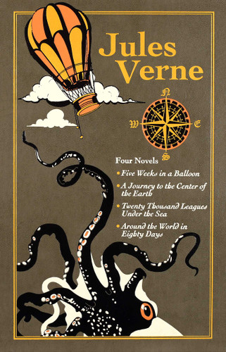Jules Verne (Deluxe Leatherbound Edition) by Jules Verne, Ernest Hilbert, 9781667215143