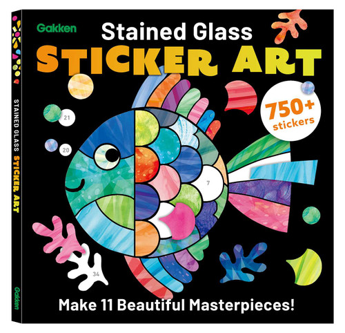 Stained Glass Sticker Art by Gakken Early Childhood Expert, 9784056212648