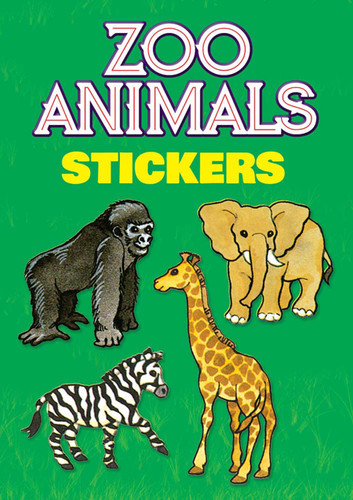 Zoo Animals Stickers (Miniature Edition) by Nina Barbaresi, 9780486269795